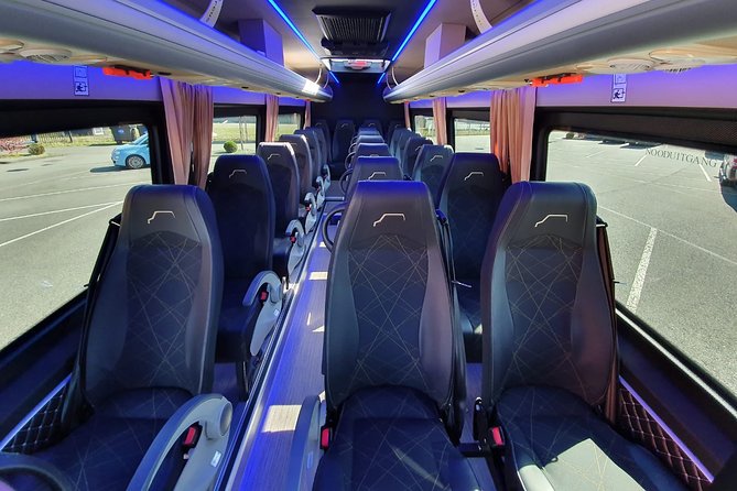 1-15 pers Taxi or Bus Transfer Amsterdam Airport to Luxembourg - Choosing between the Mercedes vehicles
