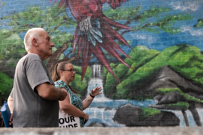 1,5 hour private guided Mural Street Art tour in Arnhem - Following the route toward the Rhine River