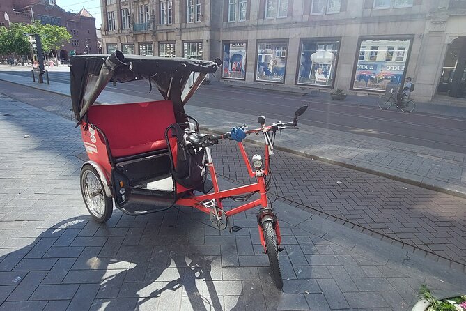 1 Hour Private Amsterdam Rickshaw Tour - Starting at Dam Square
