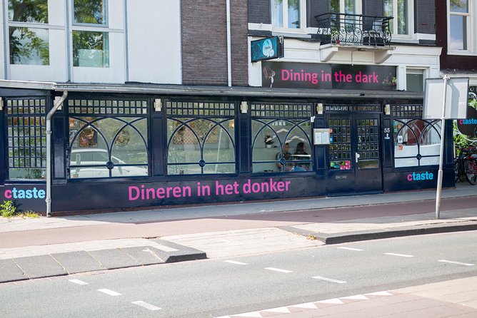 3-course Dinner in the Dark Amsterdam - Eating with your hands, fork, and imagination