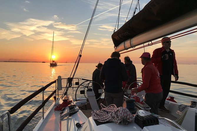 3 hour Sunset Sailing boarding ticket from Wemeldinge (Zeeland) - Getting ready for three hours on the Oosterschelde