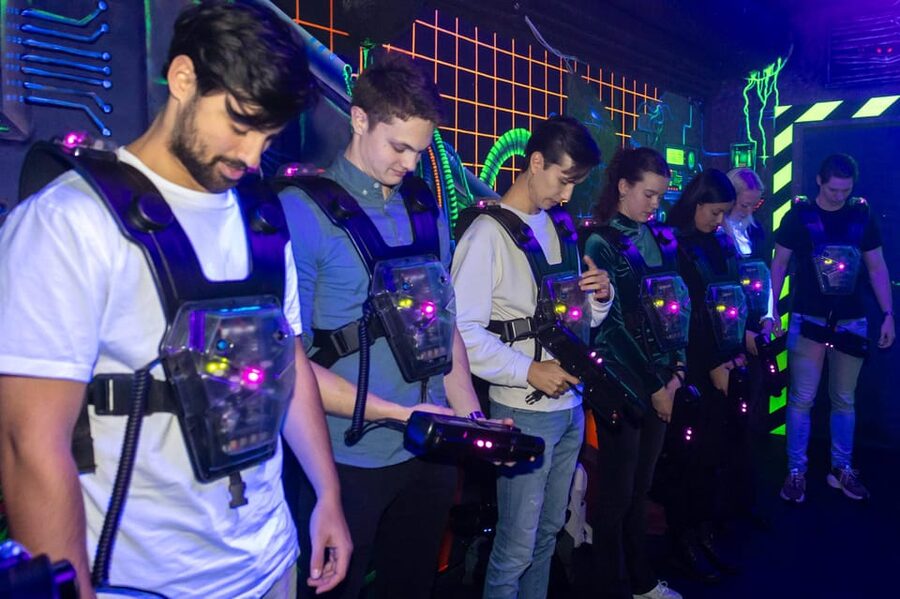 Aloha Amsterdam: Laser Tag Experience - Scores give the game a proper finish