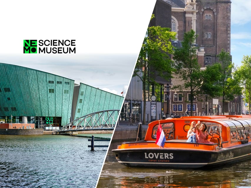 Amsterdam: 1-Hour Canal Cruise & NEMO Science Museum - Entering NEMO at Oosterdok 2
