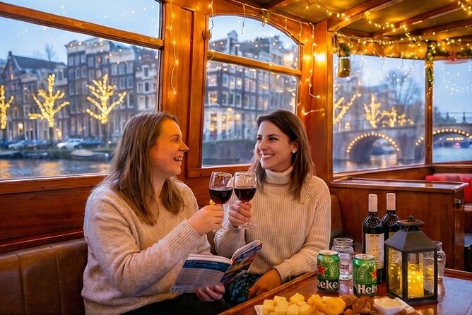 Amsterdam 1-Hour Canal Cruise With Live Guide - Anne Frank House, the Skinny Bridge, and Prinsengracht