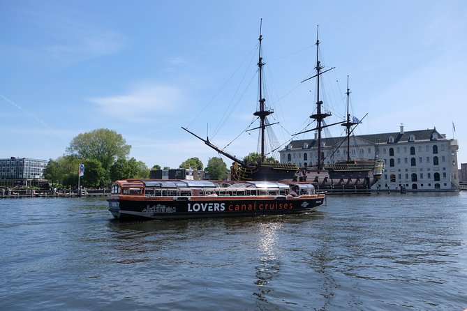 Amsterdam 1h Canal Cruise by Semi-Open Boat with Audio Guide - Magere Brug and the Amstel views