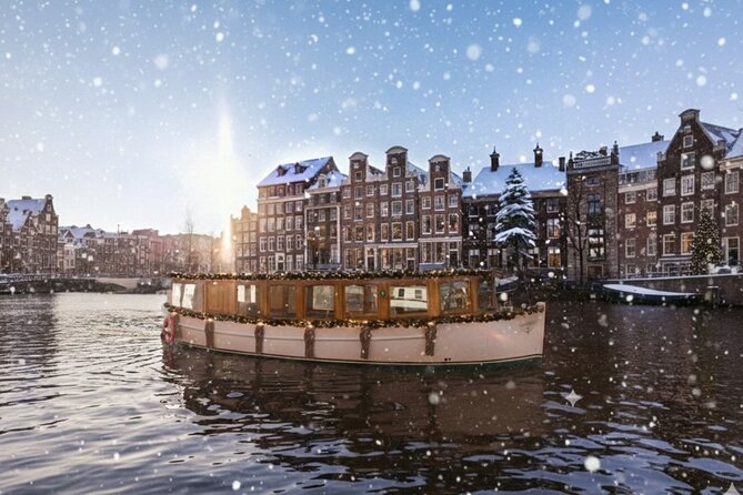 Amsterdam: 2-Hour Canal Cruise incl. Drinks & Dutch Snacks - Key points to know before you book