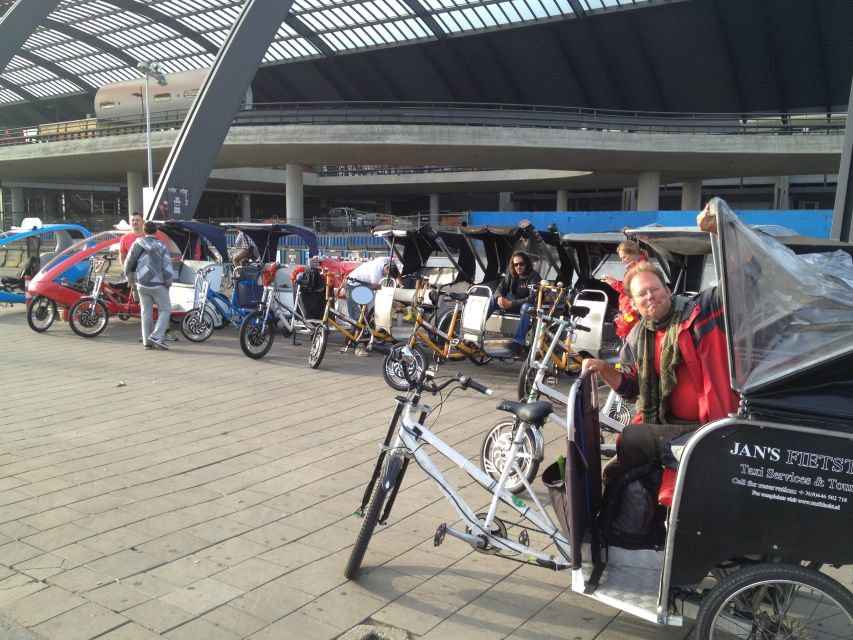 Amsterdam: 2-Hour Sightseeing Tour by Rickshaw - What $259 means for two people