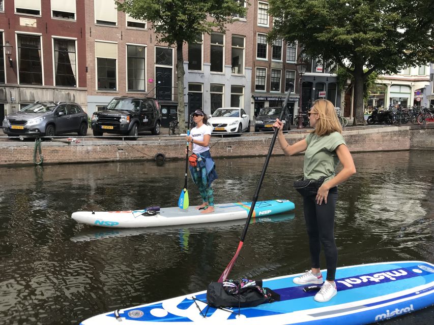 Amsterdam: 2-Hour Stand Up Paddle Board Tour - Paddling under Amsterdam’s low bridges