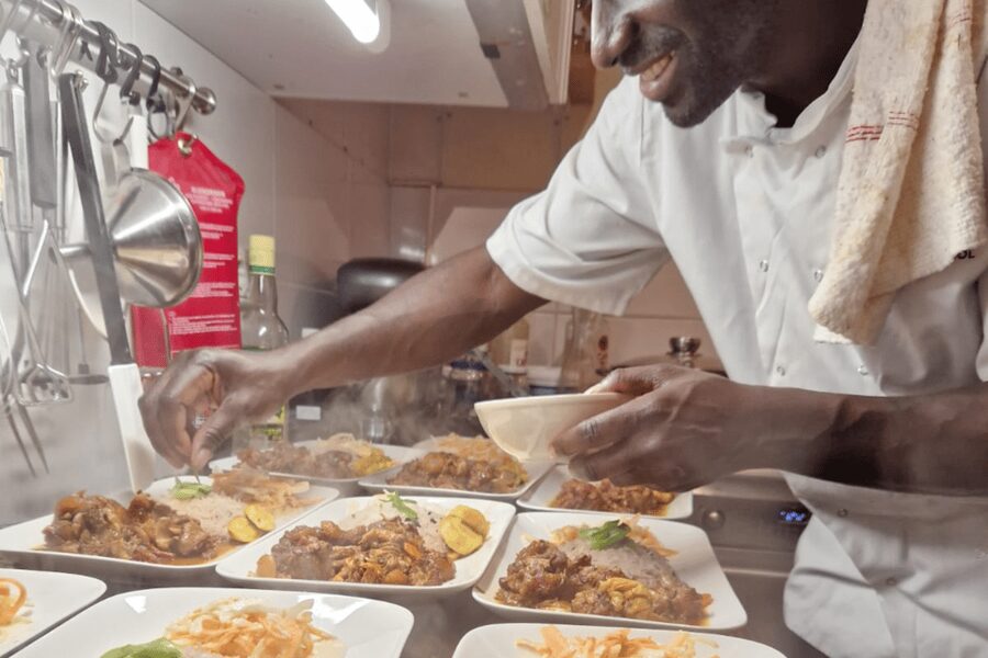 Amsterdam: 3-course dinner party at secret pop-up restaurant - The three-course Jamaican meal