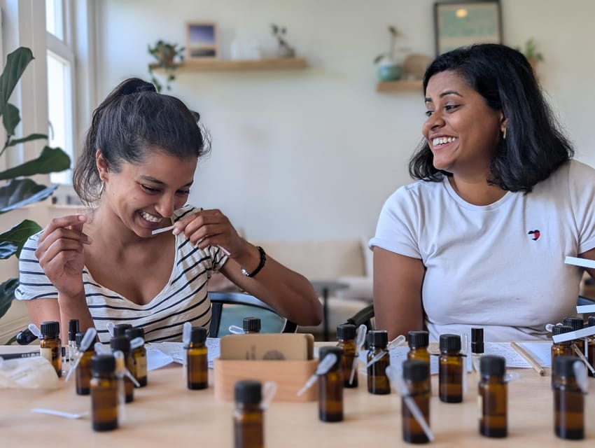 Amsterdam: 3-Hour Mindful Perfume-Making Workshop - The 30-minute welcome and grounding session