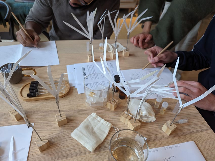 Amsterdam: 3-Hour Mindful Perfume-Making Workshop - Making your own blend during the experimental session