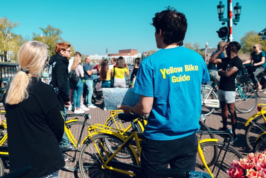 Amsterdam: 3h E-Bike Tour with break - The Anne Frank House and Rijksmuseum from the saddle