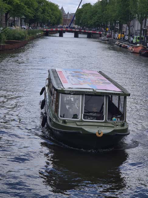 Amsterdam: 420 Smoke-Friendly Boat Tour - Key points at a glance