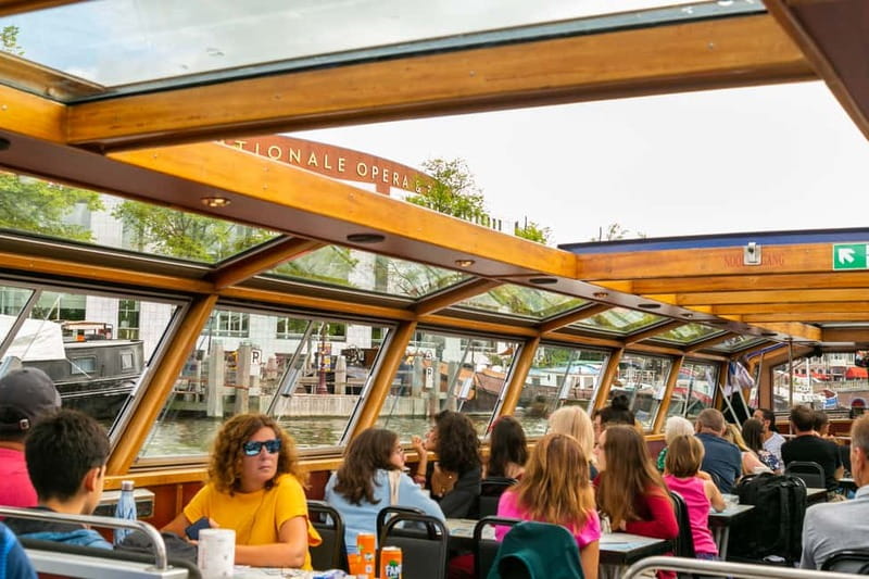 Amsterdam: 75 Minute City Canal Cruise with Audio Guide - NEMO, the Amstel, and Magere Brug