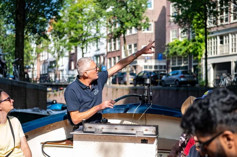 Amsterdam: 75 minute Open Boat Canal Cruise with Live Guide - Key points to know before you book