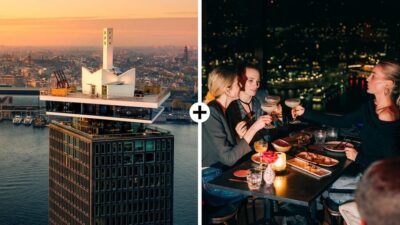 A’DAM Lookout Ticket and Lunch or Dinner Voucher