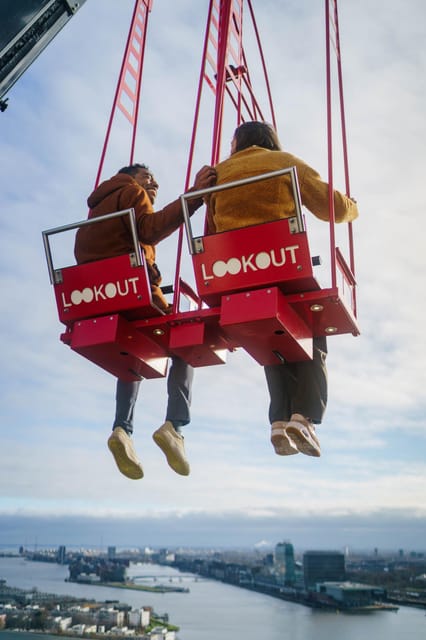 Amsterdam: A'DAM Lookout Ticket and Lunch or Dinner Voucher - Madam Sky Bar and Restaurant on the 20th floor