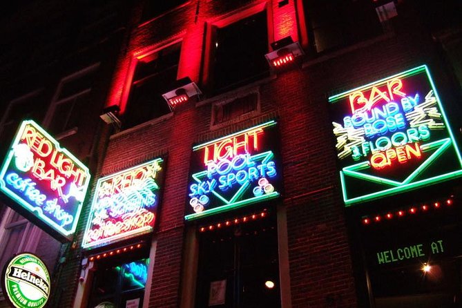 Amsterdam After Dark: Public Red Light District Exploration - The Bulldog The First and Amsterdam’s cannabis connection