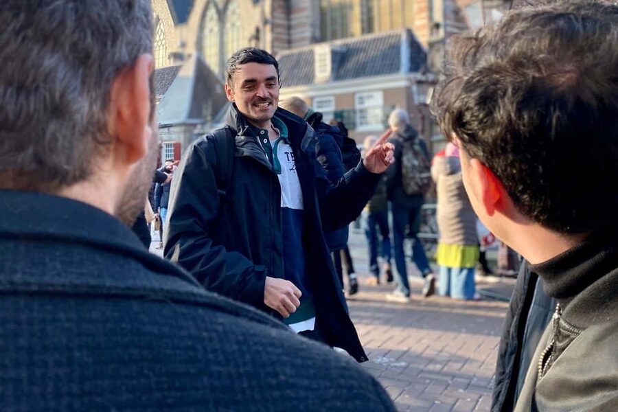 Amsterdam: Anne Frank Guided Small Group Walking Tour - Blauwburgwal: a quieter stop for reflection