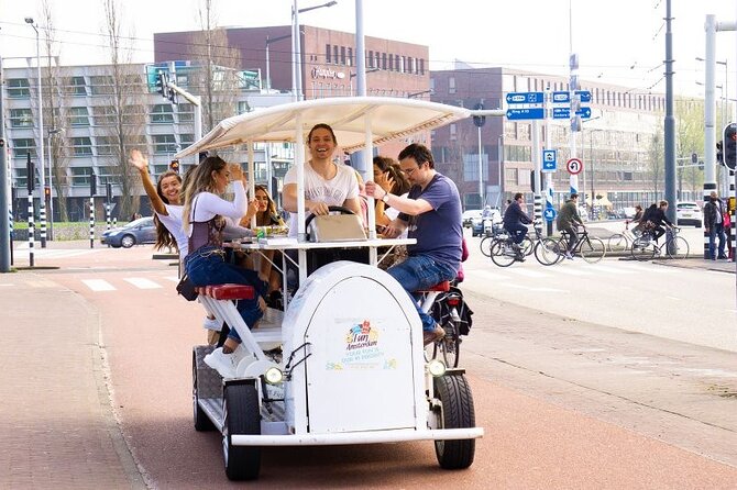 Amsterdam Beer Bike Blast Private Tour - With Beer On Tap - A 75-minute ride with beer on tap