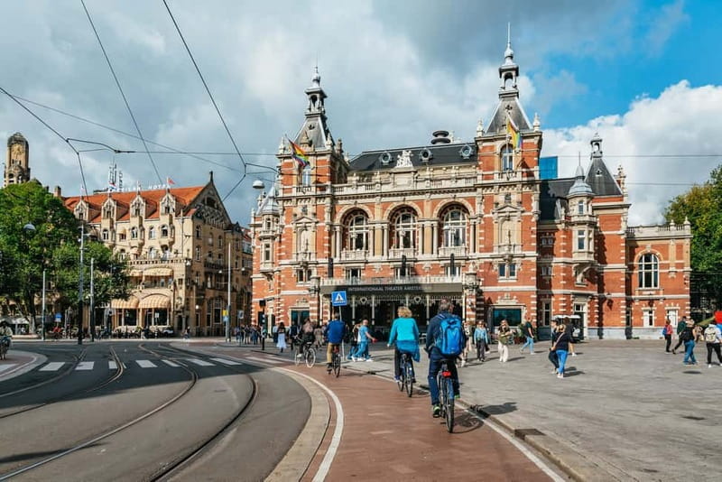 Amsterdam: Bike Tour with Optional Cruise in Small-Group - Museumplein, the Rijksmuseum, and the Van Gogh Museum