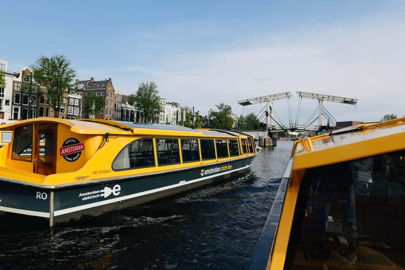 Amsterdam: Canal Cruise from Anne Frank Museum - Magere Brug and the eastern canals