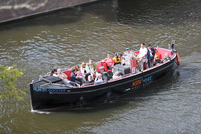 Amsterdam Canal Cruise in Open Boat with Unlimited Drinks Option - The Captains Make the Difference