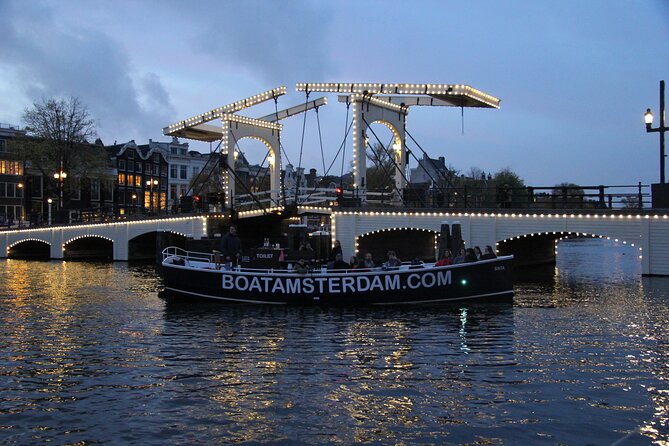 Amsterdam Canal Cruise with Open Bar - Central Station - Munt Tower, Rokin, and the inner-city sights