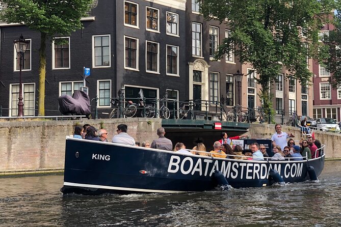 Amsterdam Canal Cruise with Open Bar - Central Station - From the Amstel to the Magere Brug