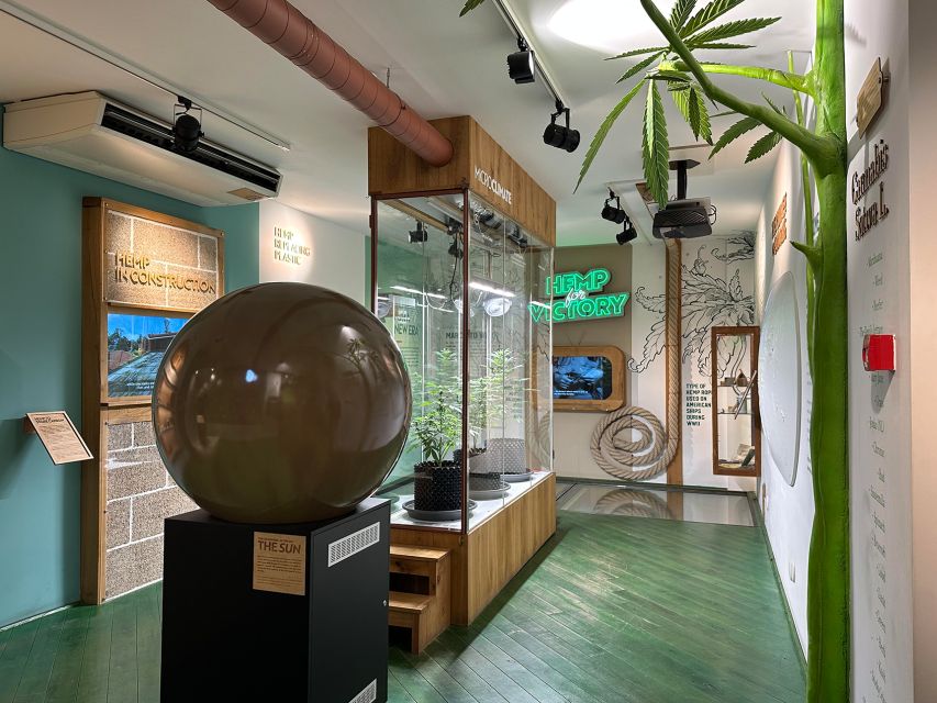 Amsterdam: Cannabis Museum Entry Ticket - Three floors, with the visit arranged as a gentle climb