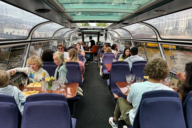 Amsterdam Cheese and Wine Canal Cruise - Reguliersgracht and the famous seven bridges