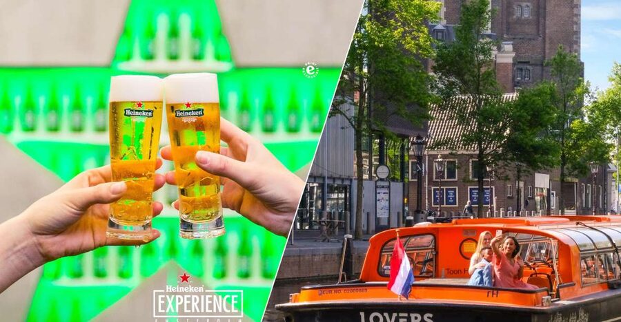 Amsterdam: City Canal Cruise and Heineken Experience - The tasting session and beer-pouring test