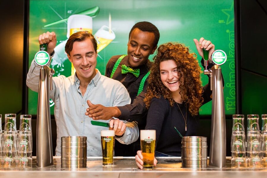 Amsterdam: City Canal Cruise and Heineken Experience Ticket - The best part: the final bar