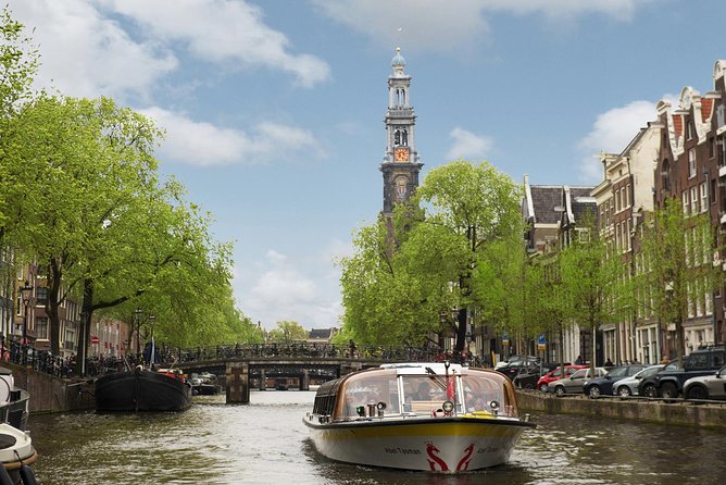 Amsterdam City Centre Cruise on heated boat with Audioguide - The Anne Frank House area from the water