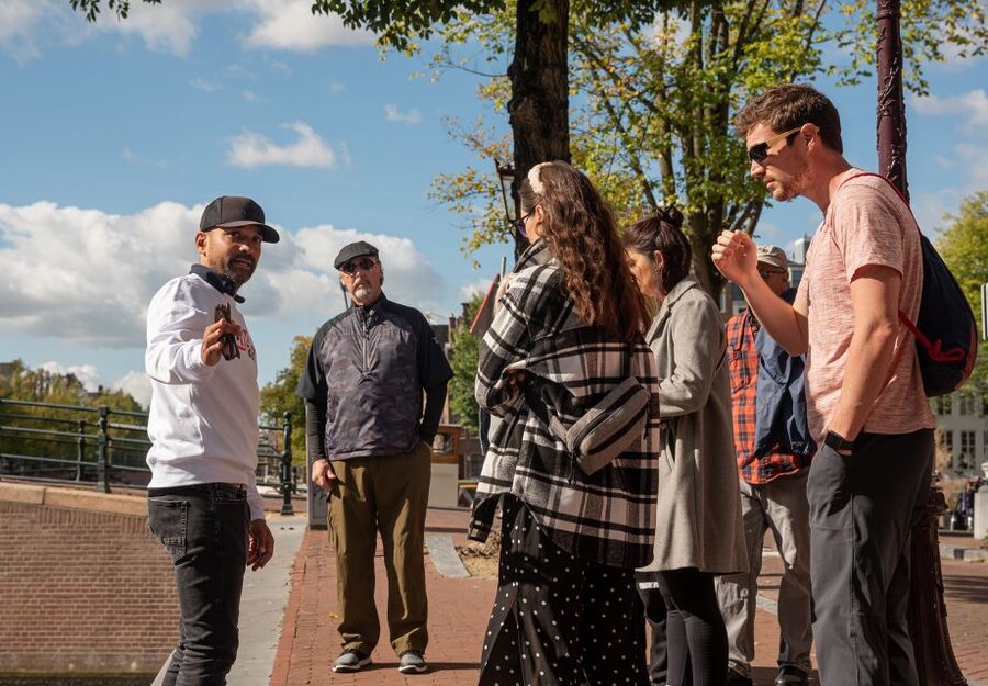 Amsterdam City walking tour - Dam Square and the Royal Palace