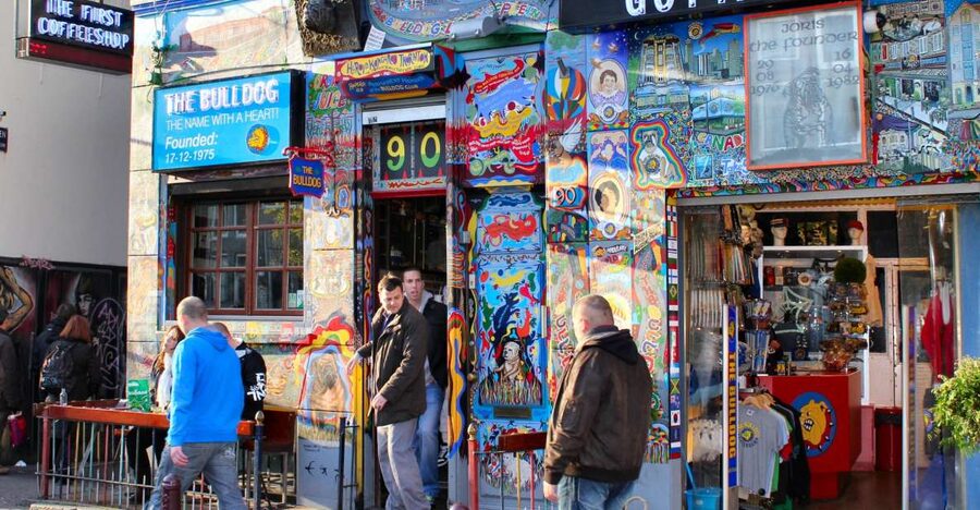 Amsterdam: Coffee Shops Walking Tour - Inside Prix d’Ami, the world’s biggest coffee shop
