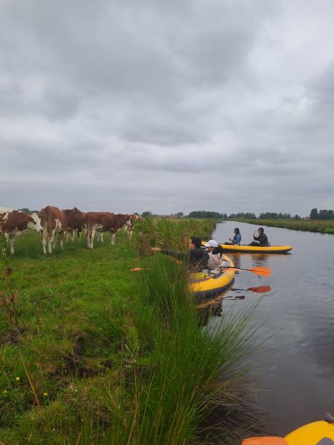 Amsterdam: Countryside Bike and Kayak Guided Tour - Broek in Waterland by kayak