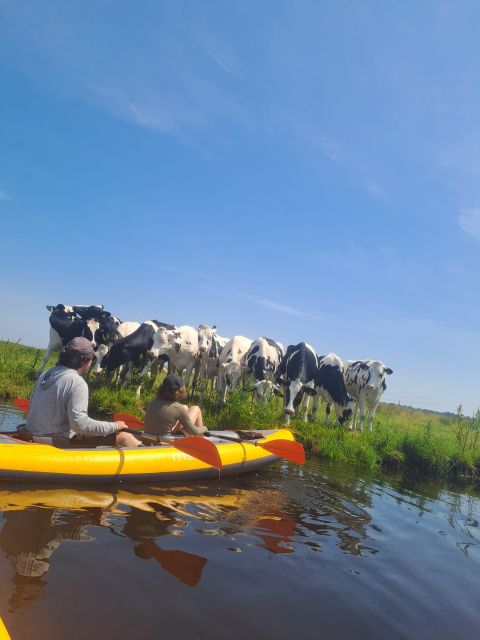 Amsterdam: Countryside Bike and Kayak Guided Tour - A one-hour break with room for local stops