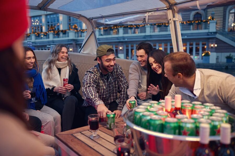 Amsterdam: Covered Canal Booze Cruise with Unlimited Drinks - What the $18 price really buys you