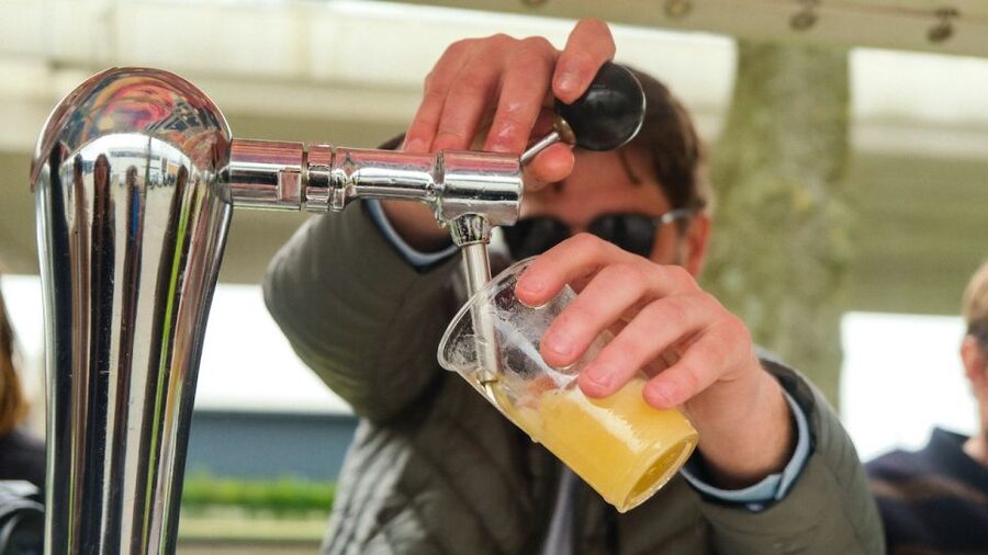 Amsterdam: Dutch Beer Bike Blast Tour with Onboard Bar - The ten-minute stop at Coffeeshop Sloterdijk