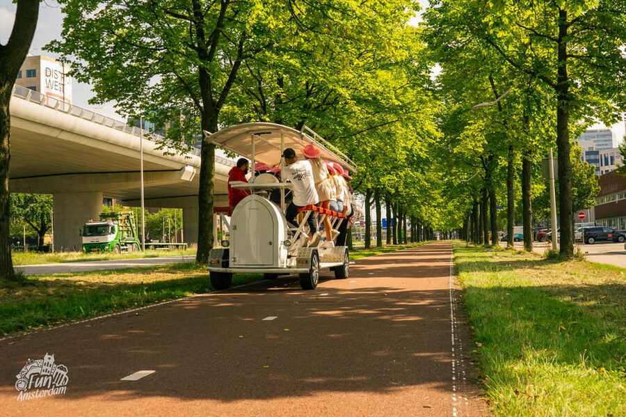 Amsterdam: Dutch Prosecco Party Bike - Is $37 per person good value?