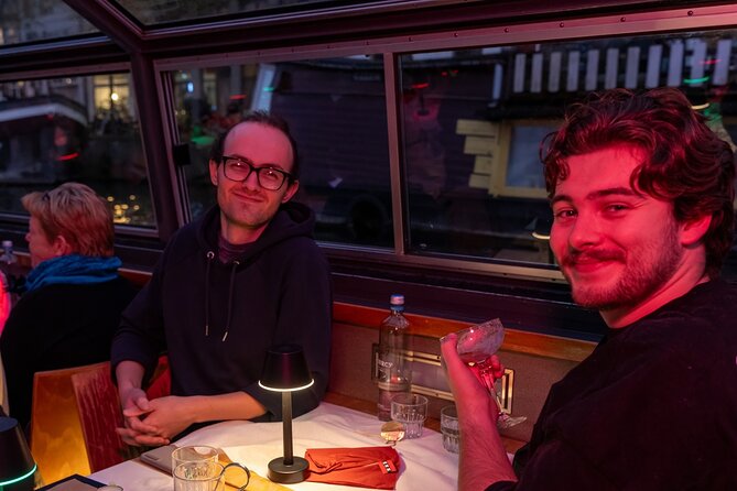 Amsterdam Evening Cocktail Cruise with snacks - Royal Palace, National Monument, and other sights