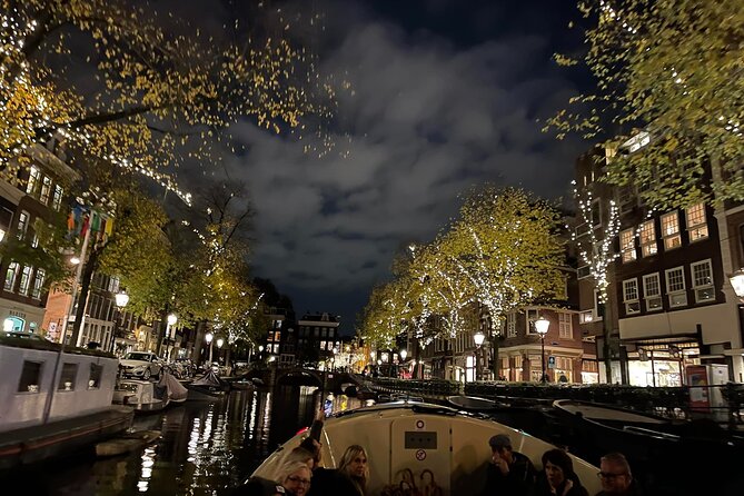 Amsterdam Evening Cosy & Small Cruise & Drinks and Bites - Sunset - Starting beside the Rijksmuseum