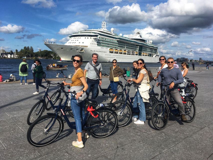 Amsterdam: Explore the City Highlights by Bike - Jordaan and the Anne Frank House exterior