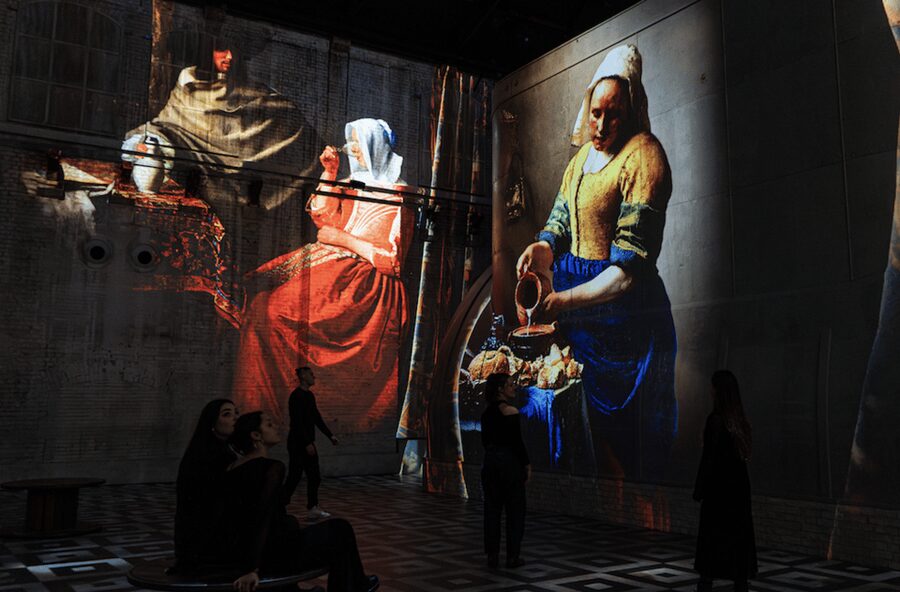 Amsterdam: Fabrique des Lumières Dutch Masters Ticket - The Mondriaan programme after the main show