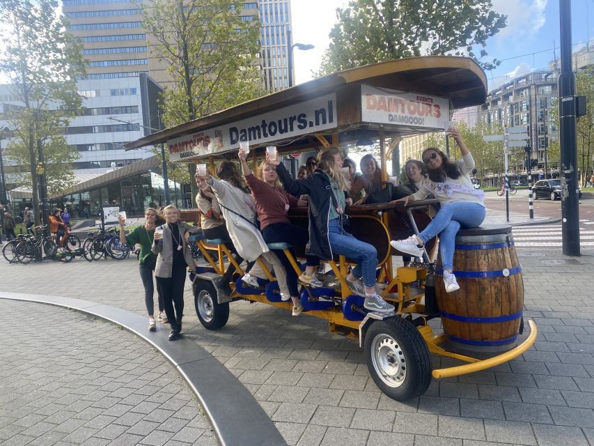 Amsterdam: Guided Beer or Prosecco Bike Tour - Key points to know before booking
