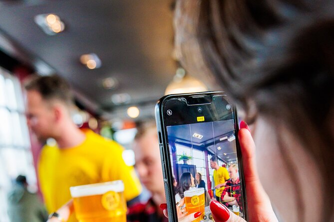 Amsterdam Guided Craft Beer Tasting with Cheese & Sausauge - Meeting your guide behind Central Station