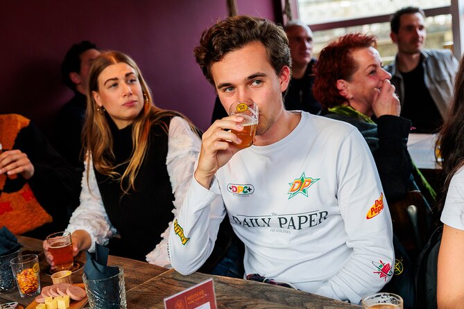 Amsterdam Guided Craft Beer Tasting with Cheese & Sausauge - Five beers, but check the range
