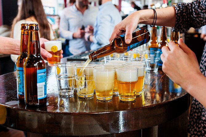 Amsterdam Guided Craft Beer Tasting with Cheese & Sausauge - ClinkNOORD: practical, but not especially atmospheric