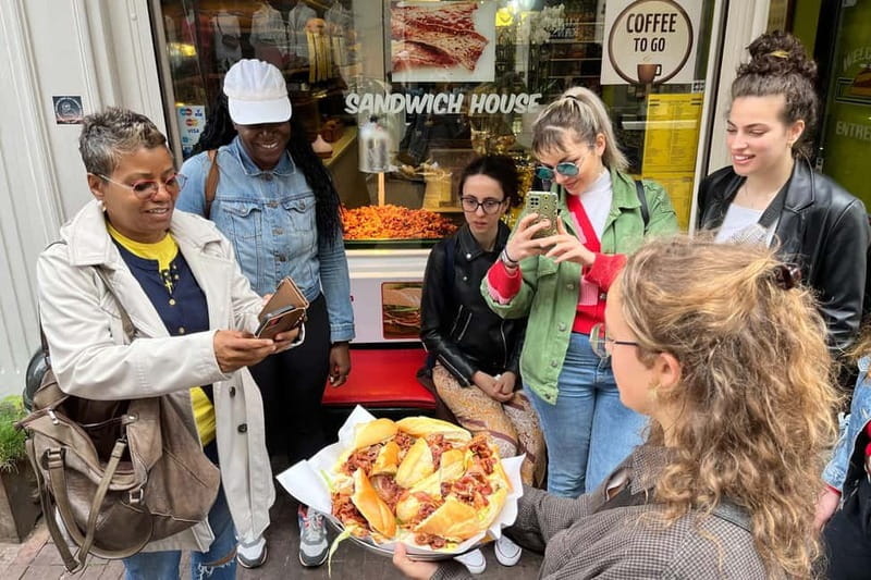 Amsterdam: Guided Food Tour with Tastings - Bitterballen, sandwiches, and fries with serious dips